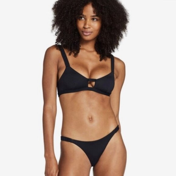 Vitamin A Other - VITAMIN A Black Lennon Bralette & Zuri Bottom Bikini Set Sz M (8)